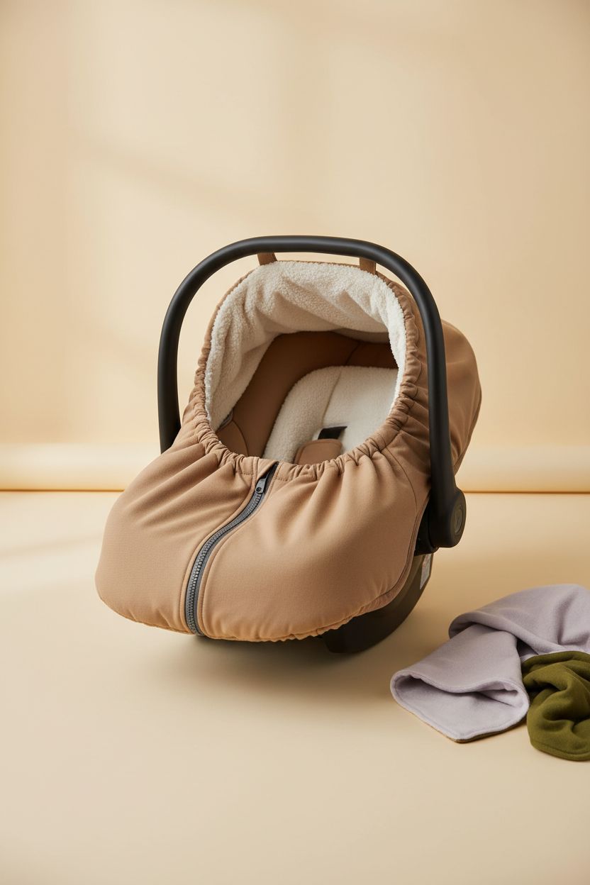 Car seat winter cover